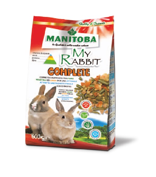 Фото: MANITOBA корм для карликовых кроликов, 600г. Магазин для животных ЗооПуть