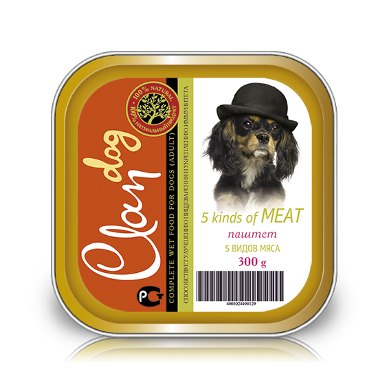 Фото: CLAN консервы для собак, 300 г. Магазин для животных ЗооПуть